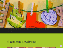 Tablet Screenshot of eltenderete.org